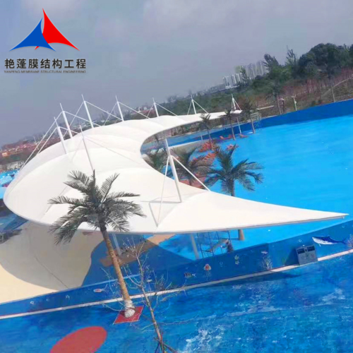 景观膜结构雨篷 - 产品展示 - 上海艳蓬膜结构工程