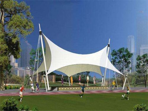  产品展示 膜结构景观休闲设施 公园膜结构